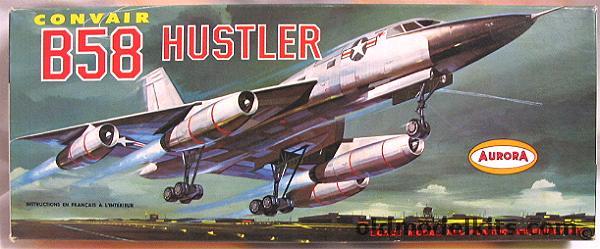 Aurora 1/96 B-58 Hustler, 144-175 plastic model kit